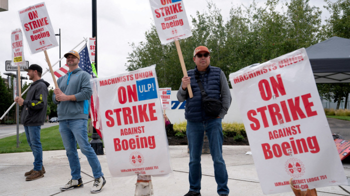 Boeing halts negotiations with striking union