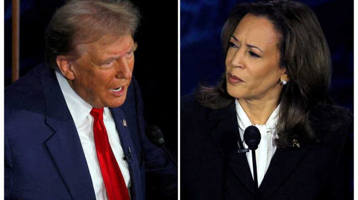 Harris campaigns in Michigan, Trump hits eastern battleground states