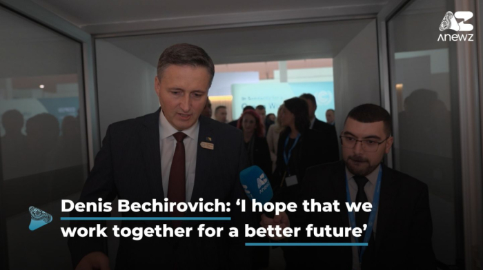 Denis Bećirović: "I hope that we work together for a better future."