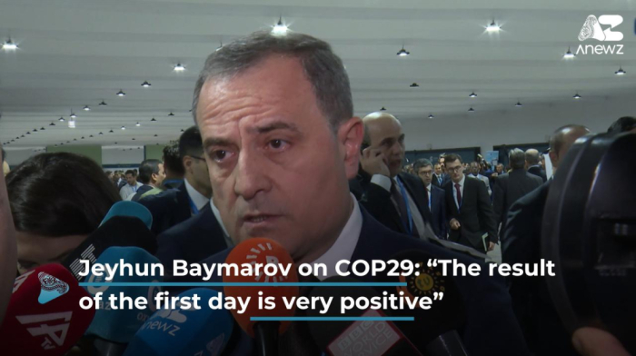 Jeyhun Bayramov on COP29: “The result of the first day is very positive”