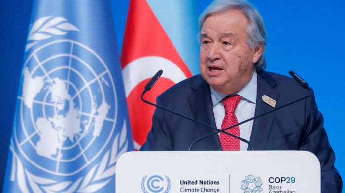 ‘Pay up or humanity will pay the price’, Guterres warns at COP29 climate summit