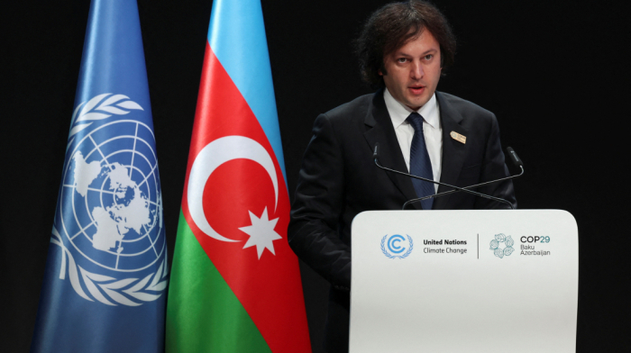 Georgian PM Kobakhidze Urges Increased Climate Finance at COP29, Commends Azerbaijan’s Role in Hosting Summit