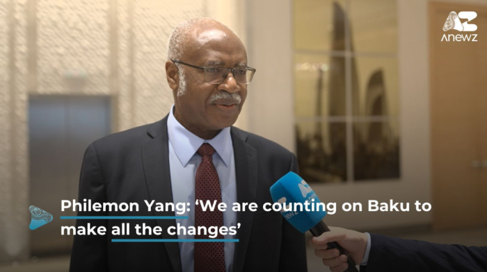 Philemon Yang: "We are counting on Baku to make all the changes."