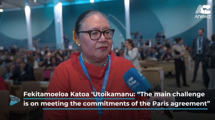 Minister of Foreign Affairs of Tonga: Main challenge is achieving Paris Agreement goals