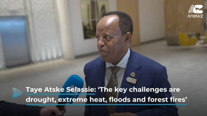 President of Ethiopia: ‘The key challenges are drought, extreme heat, floods and forest fires’