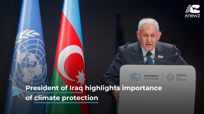 President of Iraq highlights importance of climate protection