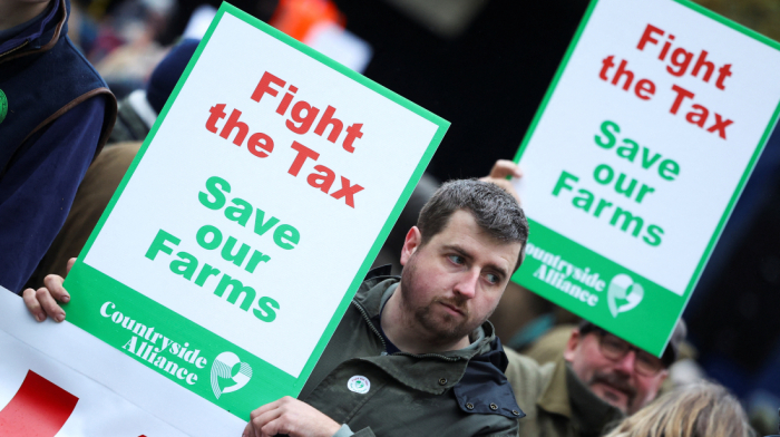 Farmers Rally in London Against Labour’s Controversial ‘Tractor Tax’