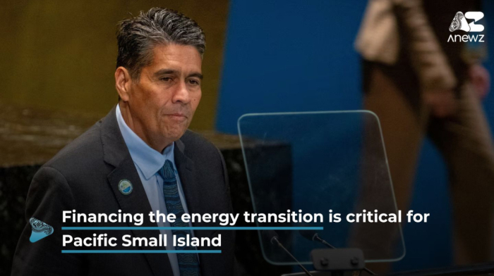 Financing the energy transition is critical for Pacific Small Island