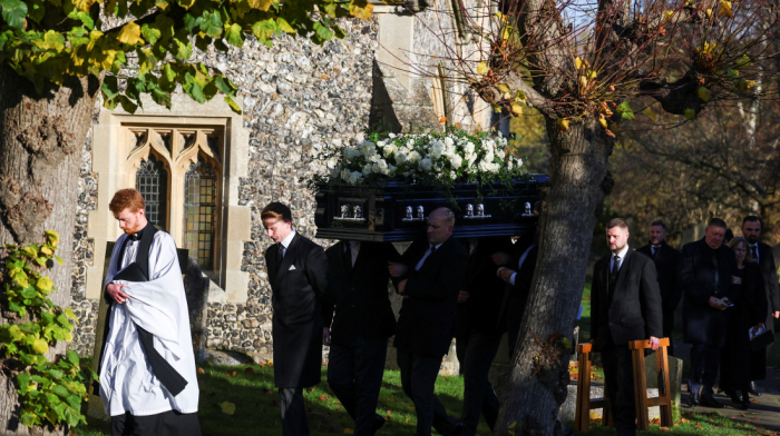 One Direction stars join mourners at Liam Payne's funeral