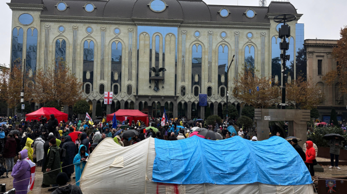 Protests in Georgia intensify ahead of controversial parliamentary session