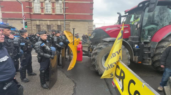 French Farmers Protest Against Mercosur Trade Deal in Strasbourg