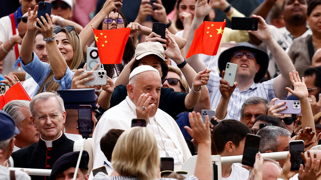 Pope Francis announces Mandarin translation for weekly Vatican teachings starting next week