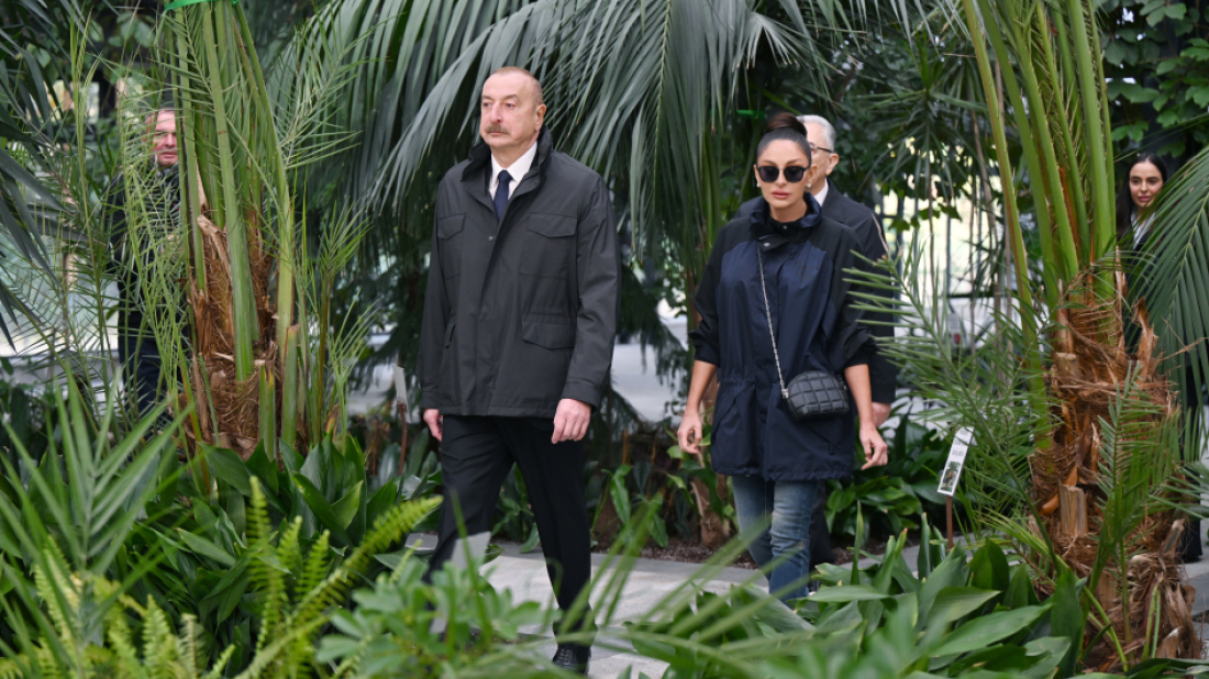 President Ilham Aliyev attended inauguration of Central Botanical Garden