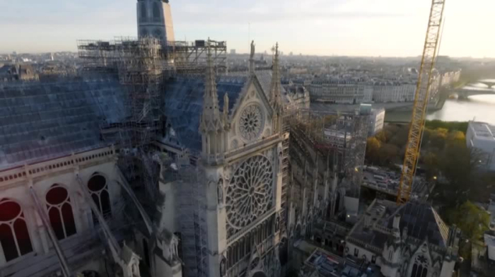 Macron makes final visit to Notre-Dame as reconstruction nears completion