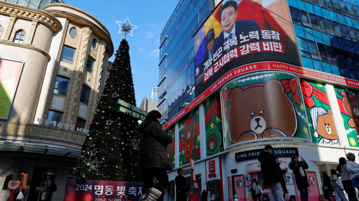 South Korea's President Yoon must be suspended, ruling party leader says