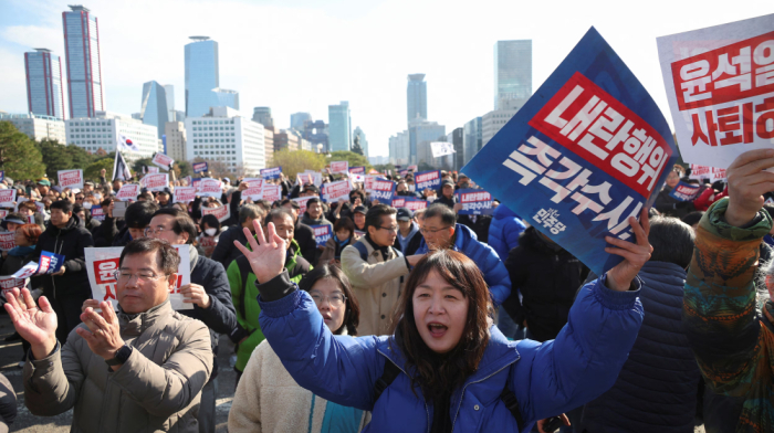 Protests Erupt in Seoul Over Martial Law Crisis