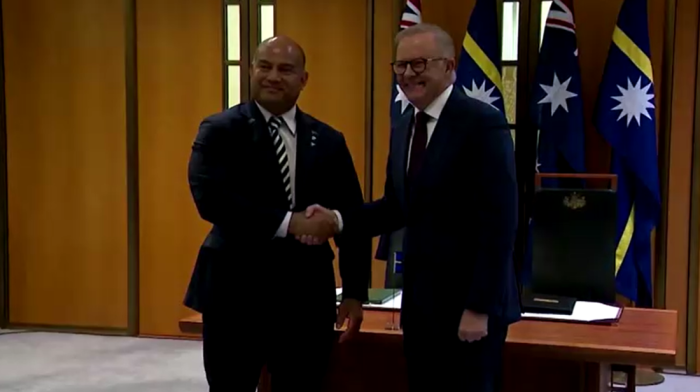 Australia strikes $89 million security, economic treaty with Nauru