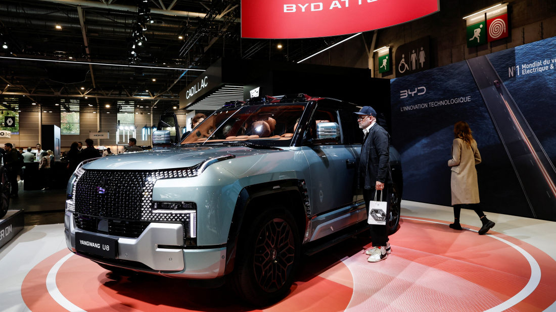 BYD on track to top 2024 sales goal and outsell Ford, Honda