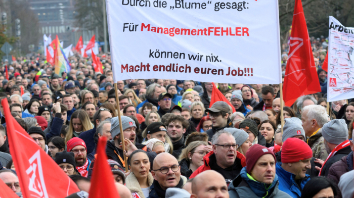 VW workers step up strikes in factory shutdown standoff