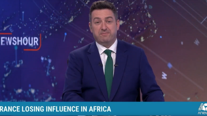 "Newshour with Guy Shone" - France's withering influence in Africa, with Oubai Shahbandar, AnewZ Washington Analyst