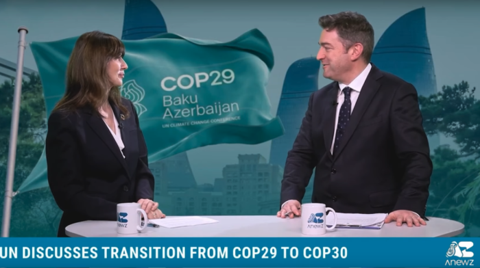 “NewsHour with Guy Shone” - Transition from Cop 29 to Cop 30, with UN Resident Coord in Azerbaijan Vladanka Andreeva