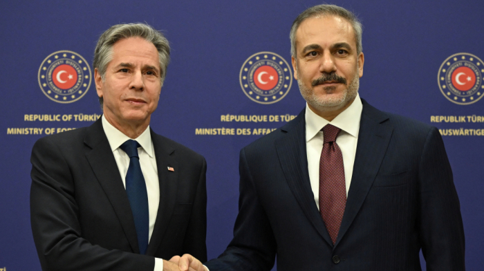 Blinken, in Türkiye, stresses need to keep Islamic State contained in Syria