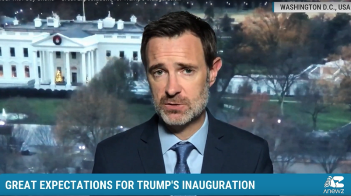 "Newshour with Guy Shone" - Great Expectations for Trump's Inauguration