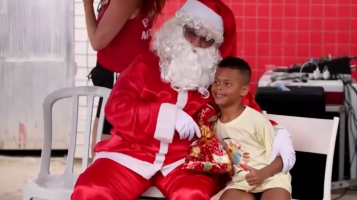 2024 Christmas: Santa Claus suprise in Brazil