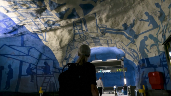 Stockholm's underground: world's longest art gallery