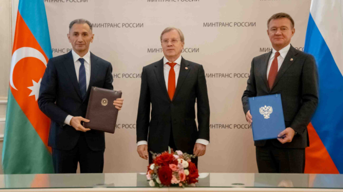 Azerbaijan and Russia sign key transport agreement