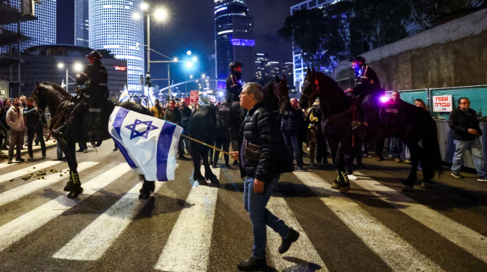 Protesters in Tel Aviv demand change as Netanyahu faces legal and political challenges