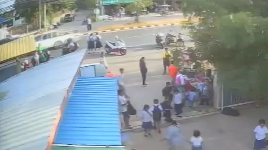 Car crash at school kills two, injures 10 in Thailand