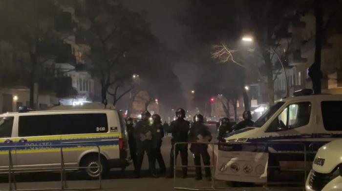 Berlin's New Year chaos leads to hundreds of arrests