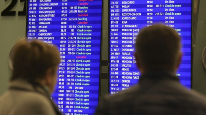 Saint Petersburg airport suspends flights to ensure safety, aviation watchdog says