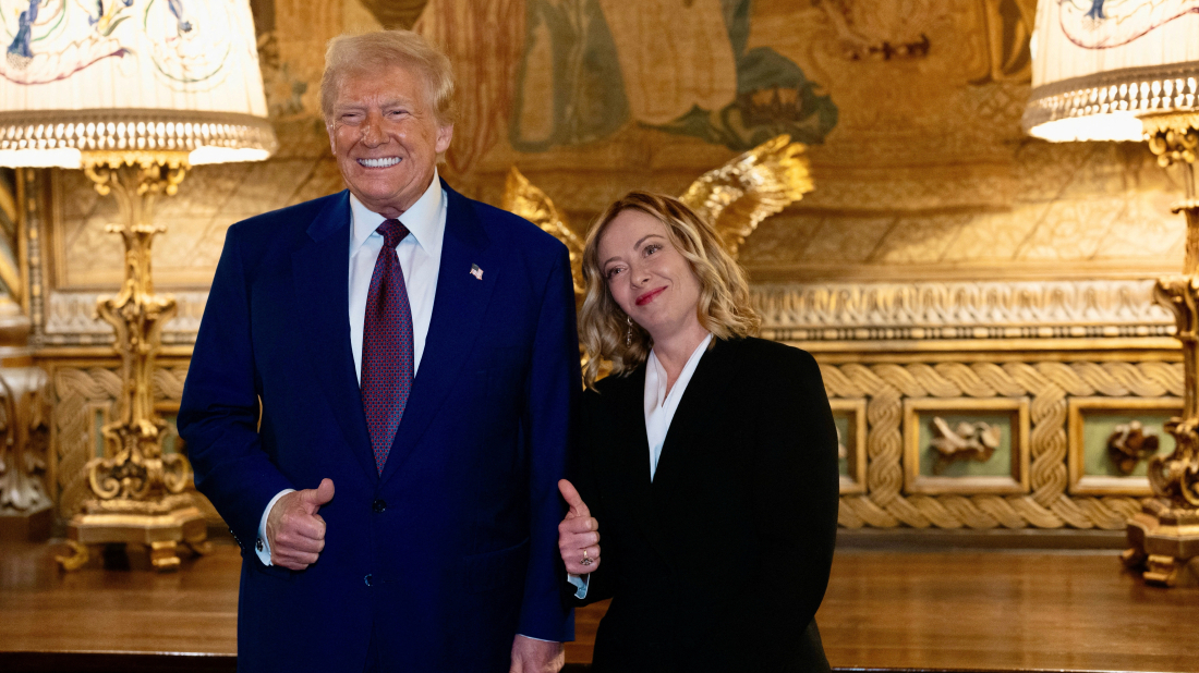 Italian Prime Minister Meloni meets with Trump at his Florida resort