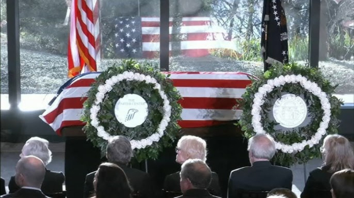 President Jimmy Carter’s six-day state funeral begins in his home state of Georgia