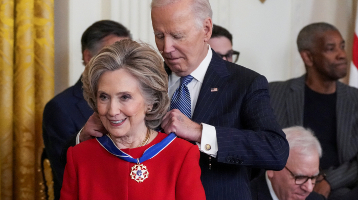 President Biden awards Medal of Freedom to Hillary Clinton, Denzel Washington, Messi and 15 others