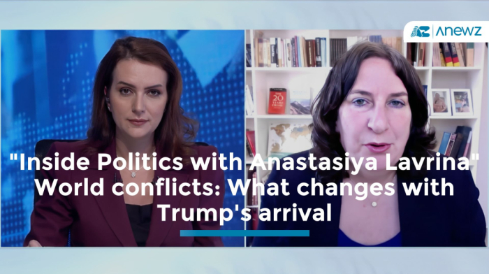 "Inside Politics with Anastasiya Lavrina" - World Conflicts: What changes with Trump’s arrival?