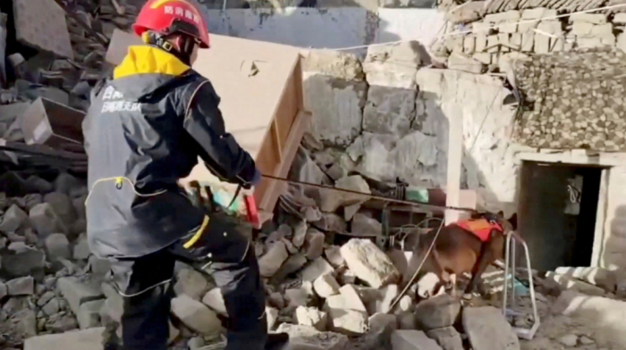 Hundreds rescued after powerful earthquake hits Tibet