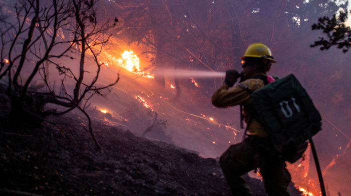 Firefighters report progress against Los Angeles wildfires