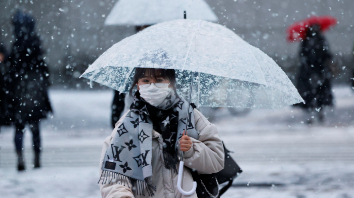 Japan is struggling with heavy snowfalls