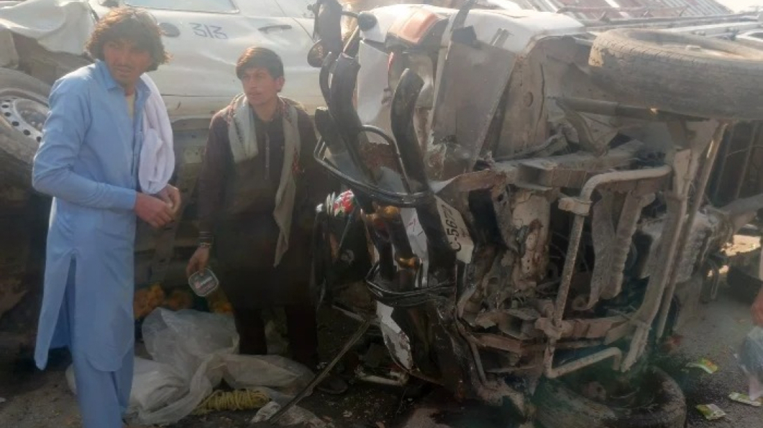 Tragic road crash in Pakistan: over 12 dead, 25 injured