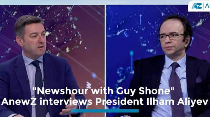 "Newshour with Guy Shone" - Reflexions on President Ilham Aliyev's Interview