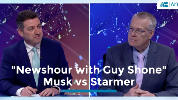 "Newshour with Guy Shone" - Musk vs Starmer