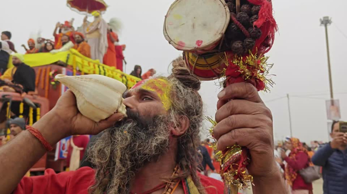 Millions of Hindu Worshippers Join Mass Bathing Festival in India