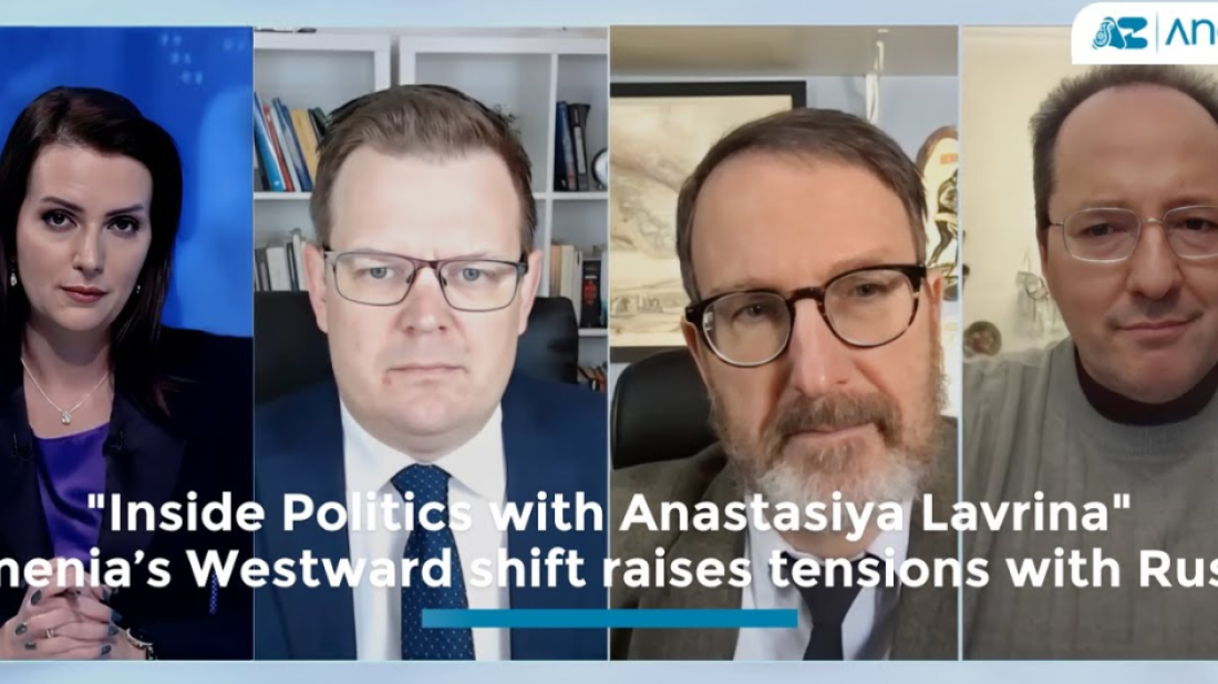 "Inside Politics with Anastasiya Lavrina"- Armenia’s Westward shift raises tensions with Russia