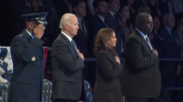 Biden Attends Commander-in-Chief Farewell Ceremony in Virginia