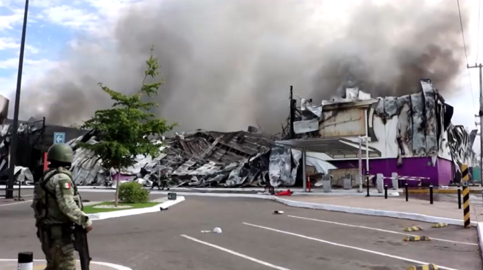 Fire sweeps through Mexico shopping mall, destroys casino