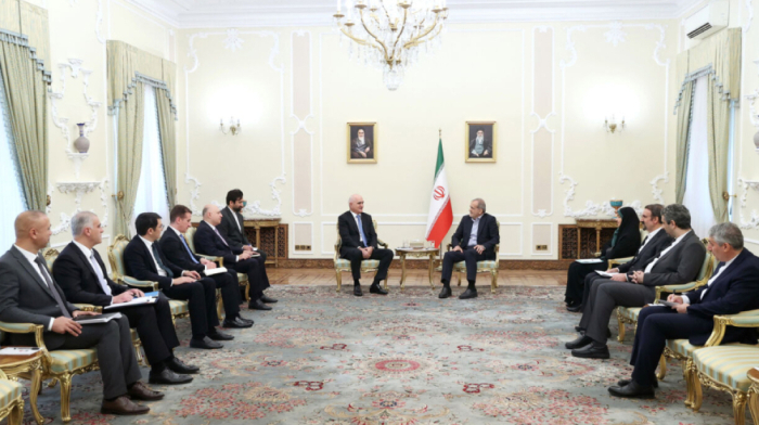 Azerbaijani Deputy PM meets with Iranian President