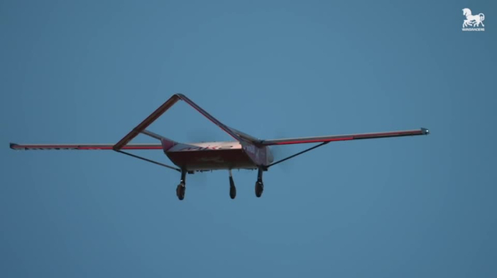 Self flying drone delivers aid in Africa